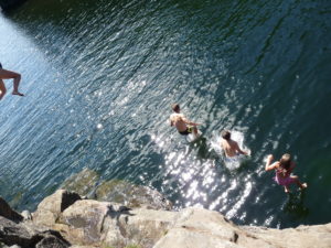 Cliff Jumping